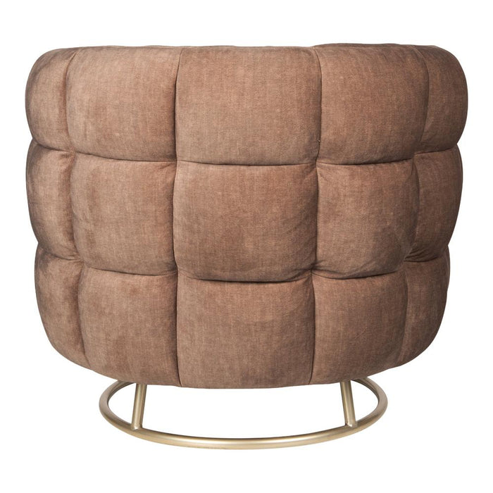 Fauteuils Fluffy Fauteuil Vogue 3 Antelope Goud Base-Fauteuils-PTMD