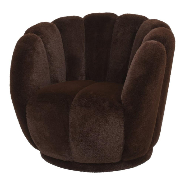Fauteuils Furia Donker Bruin Fauteuil Bont-Fauteuils-PTMD