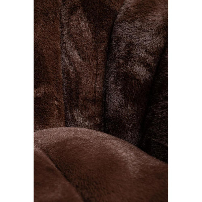 Fauteuils Furia Donker Bruin Fauteuil Bont-Fauteuils-PTMD