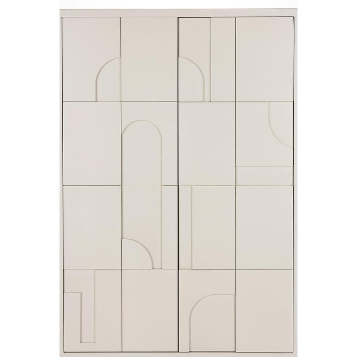 Funk Kast Hoog Beige-Bergkasten-Creating Home