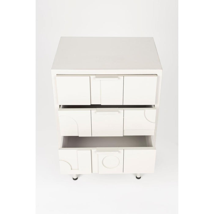 Funk ladenkast Beige | Grijs-Ladenkasten-Creating Home