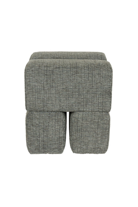 Fauteuil Staple Stool Polyester, MDF Groen, sfeerbeeld 6