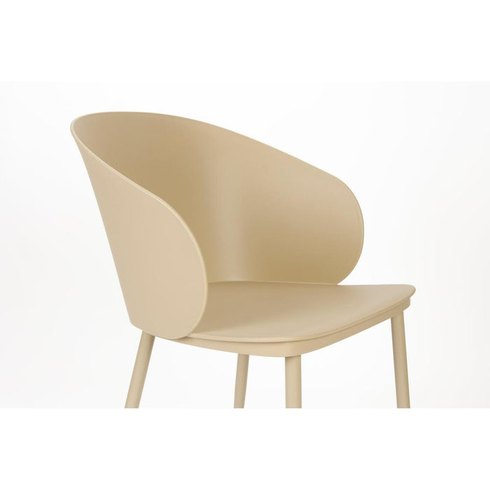 Gigi Stoel All Beige-Eetkamerstoelen-Creating Home