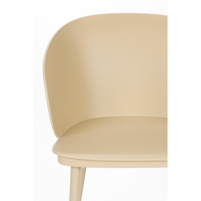 Gigi Stoel All Beige-Eetkamerstoelen-Creating Home