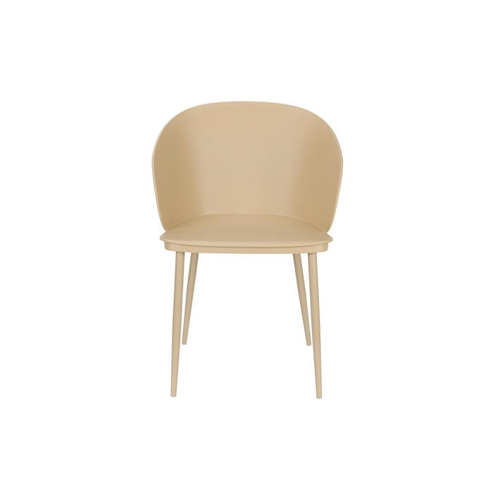 Gigi Stoel All Beige-Eetkamerstoelen-Creating Home