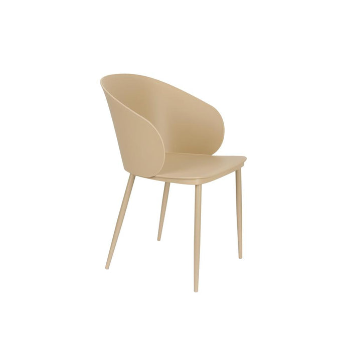 Gigi Stoel All Beige-Eetkamerstoelen-Creating Home