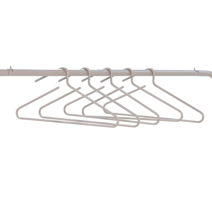HANG-ON kledinghangers (set van 5 stuks) - Silky Taupe-Kledinghangers-Spinder