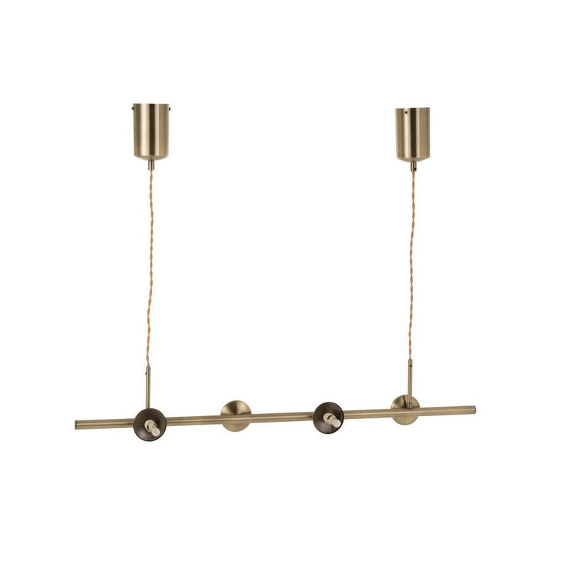 HANGLAMP YUKS 4 LAMPS STE GOLD 9.64x85x156 cm-Hanglampen-J-Line