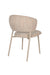 Eetkamerstoel Jasmine Chair Polyester, Metaal Beige, sfeerbeeld 9