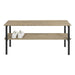 Halbank RIZZOLI Staal Zwart Eiken 100x34x45cm Spinder Design-3-Zitsbanken-Spinder