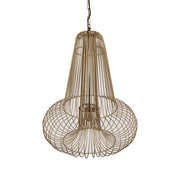 Hanglamp Aluesi Antique Geel 55x55x65 cm-Hanglampen-PTMD