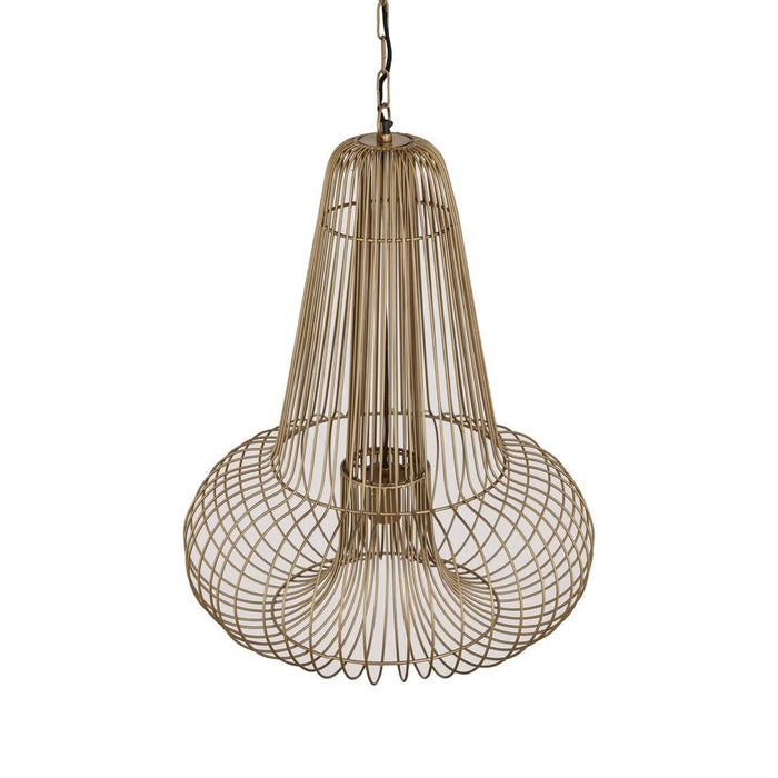 Hanglamp Aluesi Geel 65 cm-Tafellampen-PTMD