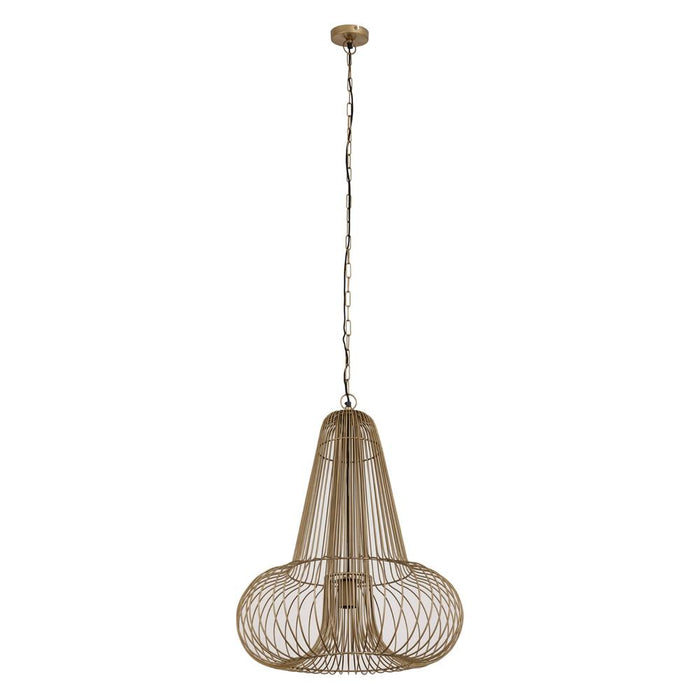 Hanglamp Aluesi Geel 65 cm-Tafellampen-PTMD