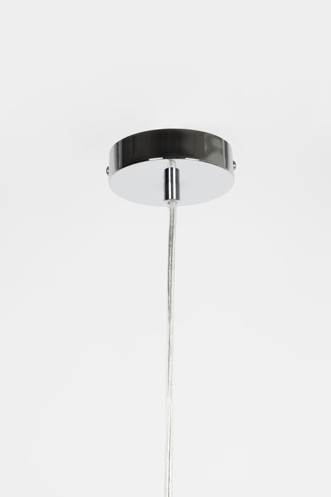 Hanglamp Anshin Small Smoke Glas Grijs Ø20x175 cm E27-Tafellampen-Creating Home