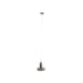 Hanglamp Anshin Small Smoke Glas Grijs Ø20x175 cm E27-Tafellampen-Creating Home