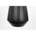 Hanglamp Aysa Echte Aluminum Zwart 20x20x200 cm-Hanglampen-Creating Home