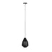 Hanglamp Aysa Echte Aluminum Zwart 20x20x200 cm-Hanglampen-Creating Home