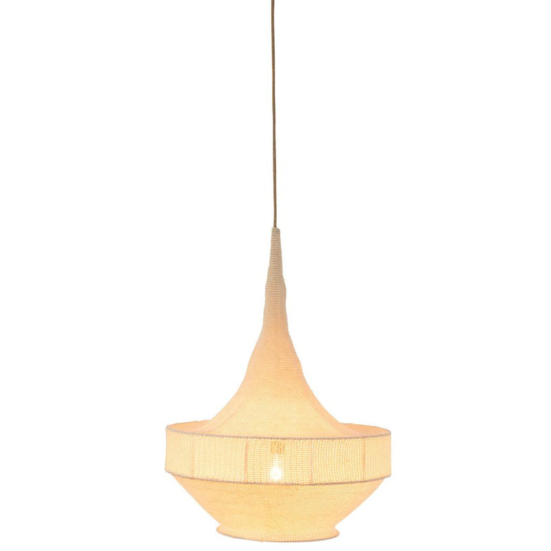 Hanglamp Beige Ijzer L 30 cm 30x55x70 cm-Hanglampen-J-Line