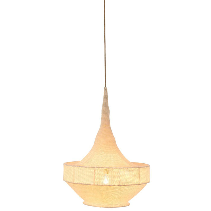 Hanglamp Beige Ijzer L 30 cm 30x55x70 cm-Hanglampen-J-Line