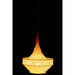 Hanglamp Beige Ijzer L 30 cm-Tafellampen-J-Line