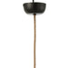 Hanglamp Beige Ijzer S 25 cm-Hanglampen-J-Line