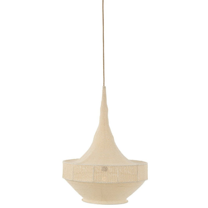 Hanglamp Beige ijzer L 30 cm 30x55x70 cm-Hanglampen-J-Line
