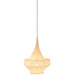 Hanglamp Beige ijzer S 25 cm 25x45x55 cm-Hanglampen-J-Line