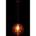 Hanglamp Bruin Glas 30 cm-Hanglampen-J-Line