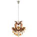 Hanglamp Bruin Ijzer Antiek 53 cm 53x53x57 cm-Hanglampen-J-Line