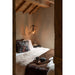Hanglamp Bruin Polykunsthars L 45 cm-Hanglampen-J-Line