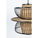 Hanglamp Carmen Er Metal Zwart 40x40x138 cm-Hanglampen-Creating Home