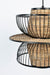 Hanglamp Carmen Er Metal Zwart 40x40x138 cm-Hanglampen-Creating Home