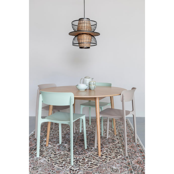 Hanglamp Carmen Er Metal Zwart 40x40x138 cm-Hanglampen-Creating Home