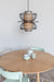 Hanglamp Carmen L Metaal Zwart Ø40x138 cm E27-Tafellampen-Creating Home