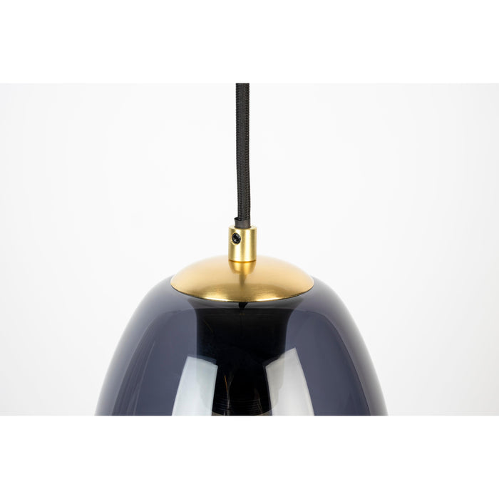 Hanglamp Charmante Bolvormige Glass Grijs 16.5x16.5x152 cm-Hanglampen-Creating Home