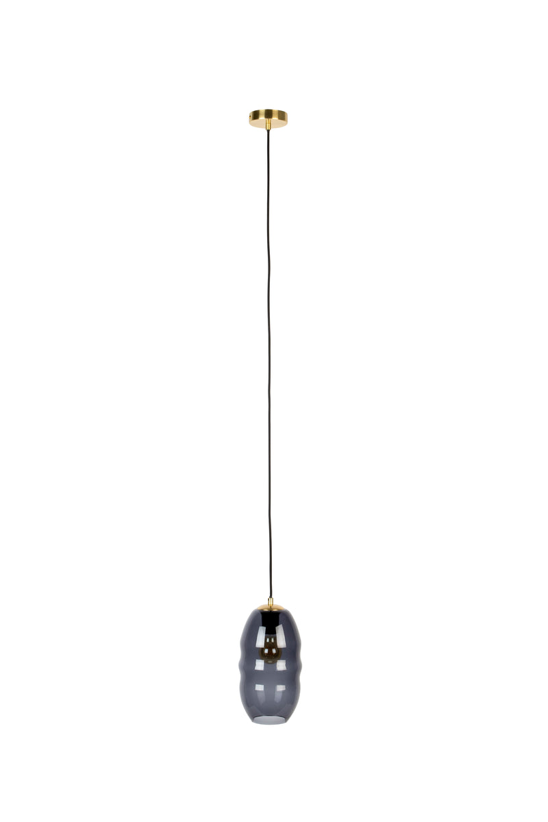 Hanglamp Charmante Bolvormige Glass Grijs 16.5x16.5x152 cm-Hanglampen-Creating Home