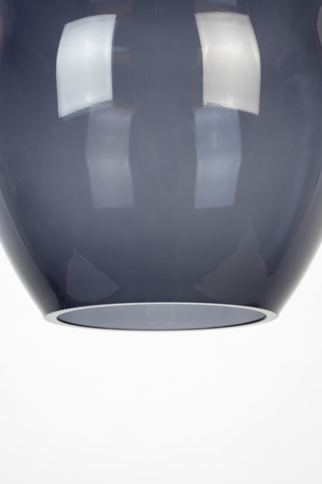 Hanglamp Lauren S Glas Grijs Ø16.5x152 cm E27-Tafellampen-Creating Home