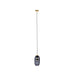 Hanglamp Charmante Bolvormige Glass Grijs 16.5x16.5x152 cm-Hanglampen-Creating Home
