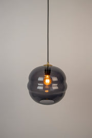 Hanglamp Charmante Bolvormige Glass Multicolour 29x29x150 cm-Hanglampen-Creating Home