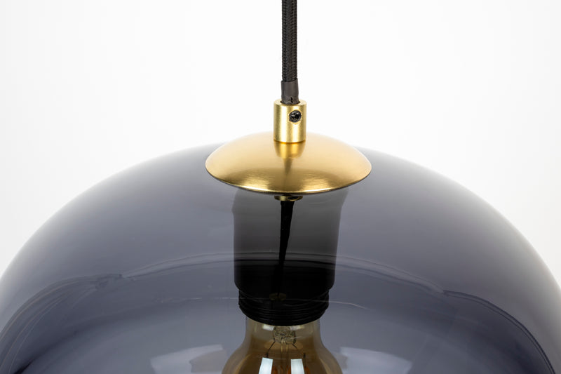 Hanglamp Charmante Bolvormige Glass Multicolour 29x29x150 cm-Hanglampen-Creating Home
