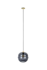 Hanglamp Charmante Bolvormige Glass Multicolour 29x29x150 cm-Hanglampen-Creating Home