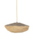Hanglamp Dauw L Natuurvezel Naturel, E27 – hoofdfoto
