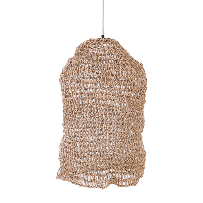 Hanglamp Dayo Papieren Touw Beige Open-Hanglampen-PTMD