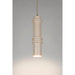 Hanglamp Duct L Metaal Roze 10x10 cm E14-Tafellampen-Creating Home