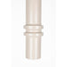 Hanglamp Duct L Metaal Roze 10x10 cm E14-Tafellampen-Creating Home