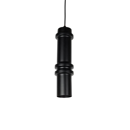 Hanglamp Duct L Metaal Zwart 10x10 cm E14-Tafellampen-Creating Home