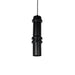 Hanglamp Duct L Metaal Zwart 10x10 cm E14-Tafellampen-Creating Home