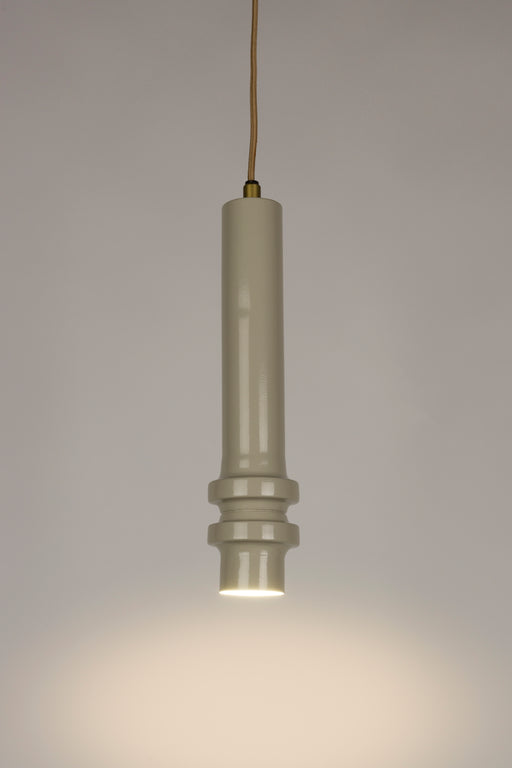 Hanglamp Duct M Metaal Grijs 8x8 cm E14-Tafellampen-Creating Home