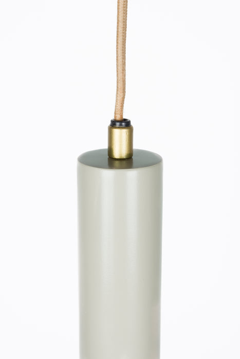 Hanglamp Duct M Metaal Grijs 8x8 cm E14-Tafellampen-Creating Home