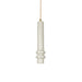 Hanglamp Duct M Metaal Grijs 8x8 cm E14-Tafellampen-Creating Home